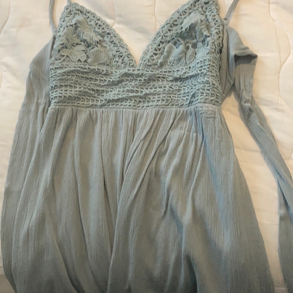 Blue romper